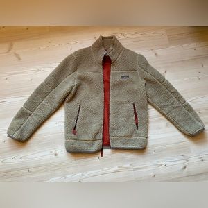 LL Bean Sherpa Zip-Up Jacket